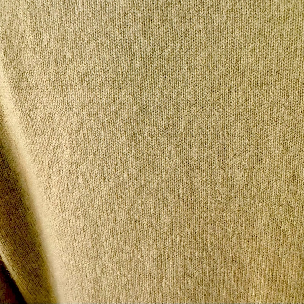 CHARTER CLUB 100% Cashmere V-Neck Sweater Celery Green Size Medium - Picture 4 of 11